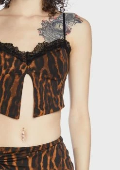 AFRM Matea Crop Top Cami Tank