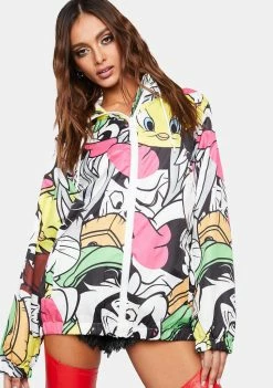 Members Only Outerwear Looney Tunes Windbreaker