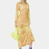 AFRM Abstract Zebra Nollie Dress Dresses